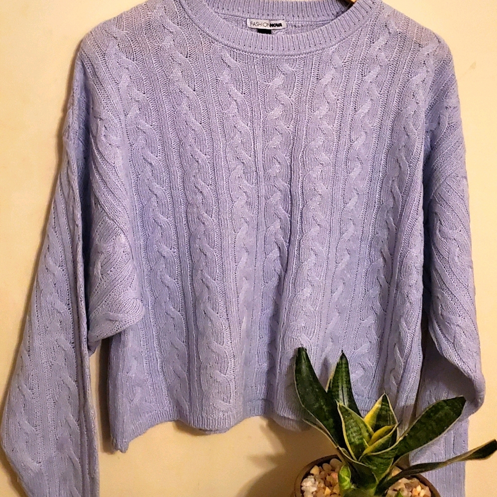 Periwinkle sweater